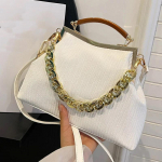 Disainer Shell Clip Weave Rahakott Kotid Keti &Otilde;lakott Luksuslik &Otilde;htune Clutch Party Kuum roosa k&auml;ekott ja rahakott Chic Hobo kotid valge