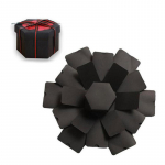 UUS fotoalbumi karp DIY v&auml;ljal&otilde;igete album Armas &uuml;llatus, plahvatuslik m&auml;lupaar, kingituste karbike, armastuse p&auml;ev Val B3V1 black- 42*39.3CM