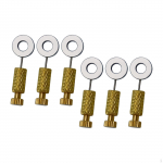 6 t&uuml;kki DIY naha k&auml;sit&ouml;&ouml; &otilde;mblusasend Asub tihvt, k&auml;e asend 0 to 6mm