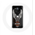 &Uuml;mbris Samsung Galaxy j3 2016 Harley Davidsoni kotka logoga