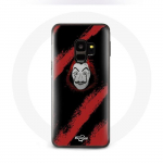 &Uuml;mbris Samsung S9 pluss La casa de papel maski maalimiseks