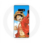 &Uuml;mbris Samsung Galaxy Note 9 Manga jaoks &Uuml;hes t&uuml;kis Luffy Anime