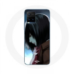 Coque pour Vivo Y21s 2021 / Y21 2021 Mikasa Ackerman Attaque des Titans Manga Anime