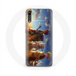 Coque pour Huawei P20 Pro Tanjiro Inosuke et Zenitsu Demon Slayer Kimetsu no Yaiba Anime Manga