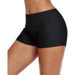 Charmleaks naiste madala v&ouml;&ouml;kohaga ujumisp&uuml;ksid, tugevad bikiinid, bokserid XXL must