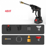 10000mAh juhtmeta k&otilde;rgsurvepesumasin pihustusveep&uuml;stol autopesu survevee d&uuml;&uuml;side puhastusmasin 96VF 48VF