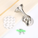 1 tk magnetiline uksepeak, roostevabast terasest naelavaba uksekork, uksehoidja seinakaitse jaoks 1PC h&otilde;be