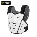 SULAITE Motocross Body Armor Mootorratta jope Motocross Moto Vest selja rindkere kaitse Maastikus&otilde;idu mustuseratta kaitsevarustus valge