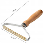 Kaasaskantav lemmikloomade karvaeemaldushari Manuaalne ebemerull-kampsunid diivaniriided loomadele koertele kassidele kaabitsad puhastamiseks karvaeemalduspalli kudumisriist wood