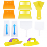 11 tk kipsplaadi nurgat&ouml;&ouml;riistade komplekt seest ja v&auml;ljast nurga kellu plastist kipsplaadi nurga kaabits 11 Pcs