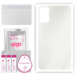 apgo MATTE Protective Skin Sticker for the back compatible with TCL 403, Wrap Film, Hydrogel Film, Flexible, Soft TPU with positioning layer easy inst