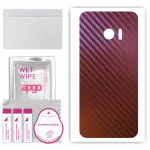 apgo skin sticker film foil vinyl for the BACK compatible with HTC 10, scratch-resistant, easy to install - Carbon Chameleon CAKA5