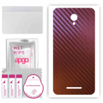 apgo skin sticker film foil vinyl for the BACK compatible with Lenovo C2 Power, scratch-resistant, easy to install - Carbon Chameleon CAKA5