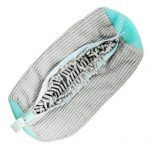 Deluvo kingapesukott Roostekindel t&otilde;mblukk Universaalne jalatsipesumasina kott Korduvkasutatav, h&otilde;lpsasti hoiustatav kingahoolduse pesukott hall