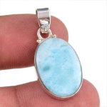 Natural Republic Larimar v&auml;&auml;riskivi 925 prooviga h&otilde;be ripats 1.25'' L4K71 white