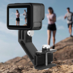 Action Camera Bracket Holder Firmly Secure Clamp, Equipment Easy to Install Stand A