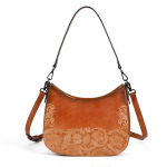 Johnature Retro reljeefsed &otilde;lakotid ehtsast nahast naiste kott mitmek&uuml;lgne loomanahast k&auml;sit&ouml;&ouml; k&auml;ekott must