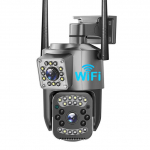 Uus EU V380 Pro Wi-Fi 4G SIM-kaart 4K 8MP CCTV kaamera v&auml;listingimustes IP turvakaamera kahesuunaline k&otilde;ne v&auml;rviline Night Vision AI Mobile Trackin WIFI version