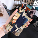 Haikyuu Kei Tsukishima Telefoni&uuml;mbris Huawei Mate 40 30 20 10 Pro Lite Nova 9 8 5T Y7p Y7 jaoks Pehme Must Telefoni&uuml;mbris Huawei Mate40