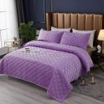 Paksenenud voodikate &Uuml;hev&auml;rviline Kristallveluurist Voodikate Puuvillase polsterdusega Tepitud Libisemisvastane Linu Tekk Lastele Queen Voodipesu 150x200cm 1pc