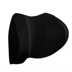 Auto U-kujuline funktsionaalne peatugi 3D-m&auml;luga puuvillane aeglase tagasil&ouml;&ouml;giga kael must