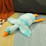 50-190 cm suur hane pl&uuml;&uuml;sis m&auml;nguasi Kawaii uues stiilis v&auml;rviline tohutu pardipadja t&auml;idisega loom Boba hane nukk s&uuml;nnip&auml;evakingitused lastele 160cm