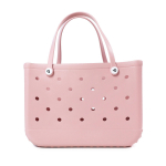 X-Large kummist rannakott meestele ja naistele Suure mahutavusega reisikott Rannakott rannapaadi basseini jaoks 38*32*13cm roosa