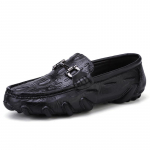 Ehtsast nahast kingad Meeste p&auml;tsid Mugavad vabaajajalatsid Meeste Lamedad Mokassiinid Meeste jalatsid 38 pruun