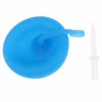 Laste v&auml;lis&otilde;hu veega t&auml;idetud mullipalli puhumine &otilde;hupalliga t&auml;ispuhutav m&auml;nguasi sinine