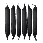 6-osaline Lazy Curling Stick koos n&ouml;&ouml;pidega lokirulli silindriga Big Wave Color Foam Curling Magic Tool, mis muutub hetkega lokijumalannaks 6 rods sinine