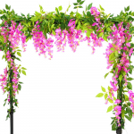2 tk 1,8 m Wisteria kunstlill viinapuu luuderohi leht vanik rotangist stringlilled v&otilde;lts taimeleht rotangist v&otilde;ltslill 2pcs