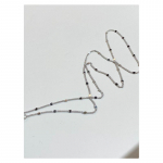 S925 h&otilde;bedane kullatud kaelakee kaelakee, naiste disain Sense Wave heledad litrid Kerge luksuslik High Sense lihtne kahe rangluu kett 925