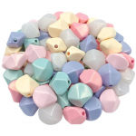 10 tk makarooni v&auml;rvi akr&uuml;&uuml;l lahtised helmed k&auml;ev&otilde;ru kaelakee geomeetria valmistamine p&auml;rlite materjalid moeehted aksessuaarid mitmev&auml;rviline