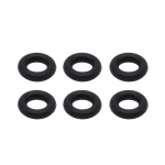 6X VW Skoda BMW istme O-r&otilde;nga kummipihusti d&uuml;&uuml;si hoidiku tihendikomplekti lekke tihend 059130119 must auto varuosa 6pcs