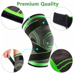 3 v&auml;rvi tugevdatud sportlikud p&otilde;lvetugi, libisemisvastased p&otilde;lvekaitsmed P&otilde;lvetugi korvpallitreeningu jaoks M