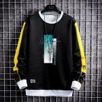 Meeste dressipluus ilma kapuutsita kevade ja s&uuml;gise hiphopi kampsunid O-kaelusega vabaaja t&auml;navar&otilde;ivad riided v&auml;limine pullover Topid meestele XXXXL