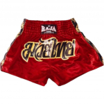 Raja Kickboxing Muay Thai MMA Poksip&uuml;ksid Retro Vintage P&uuml;ksid Prindi 3D Elastne V&ouml;&ouml;koht V&otilde;itlus Martial Art Treening Kiiresti Kuivav Unisex Mehed Naised 4S