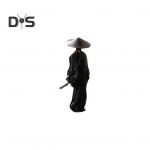 Autodekoratsioon Mini Ranger skulptuur Knight-Errant Decor Courage S&uuml;mbol Autotarvikud Unikaalne armatuurlaua kaunistus Kung Fu entusiastidele 2cm B valge