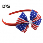 Ameerika lipu peapael iseseisvusp&auml;ev, 4. juuli Punane valge sinine vibukangas kujundus t&uuml;drukutele juukser&otilde;ngad juuste aksessuaarid punane