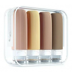 4 tk / komplekt 90 ml reisil t&auml;idetav pudel, kaasaskantav lekkekindel korduvkasutatav losjoon &scaron;ampoon, suuvesi, kosmeetika roosa