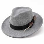 Villane meeste m&uuml;ts, moodne ja k&otilde;rgekvaliteediline, sulgjas virsiku s&uuml;damega pidulik m&uuml;ts naistele, kvaliteetne ratsuk&uuml;bar One Size helehall v&auml;rv