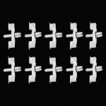 10 tk ukse trimmi riba riba l&auml;ve surveplaadi fikseeritud klamber Vw Volkswagen Touareg Porsche Cayenne plastikust autokinnitused onesize