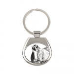Clydesdale - keychain with a horse, keychain with a print, personalized pendant from the Art-Dog brand