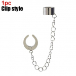 Punk Cross Tutik&otilde;rvar&otilde;ngad Naiste Integreeritud Clip Stud K&otilde;rvar&otilde;ngas Kristlik Gooti Hip Hop Ehted Metallist kett k&otilde;rvar&otilde;ngas Meeste k&otilde;rvar&otilde;ngas