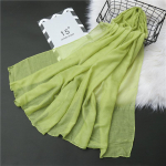 Uus &Uuml;li&otilde;huke &Uuml;hev&auml;rviline Puuvillane ja Linane &Uuml;lipehme ja Nahas&otilde;bralik Mitmek&uuml;lgne Reisishall Sall Naistele 180x80cm