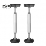 1 paar m&ouml;&ouml;bli tugijalgu reguleeritavad roostevabast terasest teleskooppostid lihtne paigaldus tugijalad libisemiskindlate padjakestega voodi diivan kummut teleri jaoks L