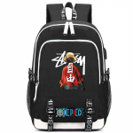 Anime One Piece Laetav Mitmek&uuml;lgne Kott Dokumendikott Poisile T&uuml;drukule Tagasi Kooli Raamatukott Suure Mahutavusega &Otilde;pilane Goku Kott Meestele Naistele Vabaaja Reisikott