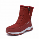 Meeste talvised soojad lumesaapad libisemiskindlad veekindlad s&auml;&auml;re keskosa pahkluu saapad T&otilde;mblukuga kunstkarusnahast vooderdisaapad V&auml;lissport Matkasaapad Meeste 40