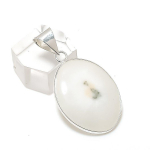 Natural Solar Quartz Gemstone 925 Sterling Silver Jewelry Pendant 1.58 u3f73