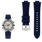 Klassikaline k&otilde;rge kvaliteediga kummist kellarihm timex WATCH T2N720 T2N721 TW2T76300 seeria jaoks Veekindel silikoonist spordirihm 24*16mm 24-16mm gray